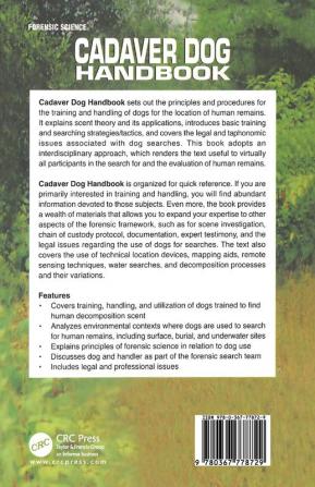 Cadaver Dog Handbook