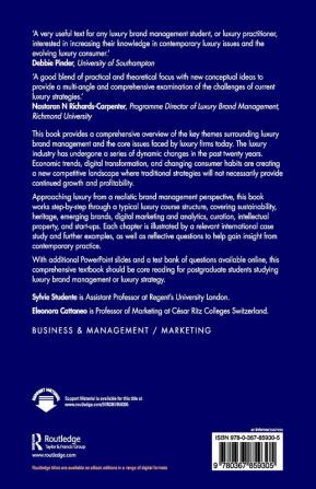 Contemporary Issues in Luxury Brand Management