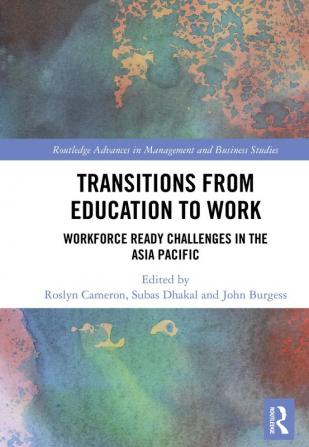 Transitions from Education to Work