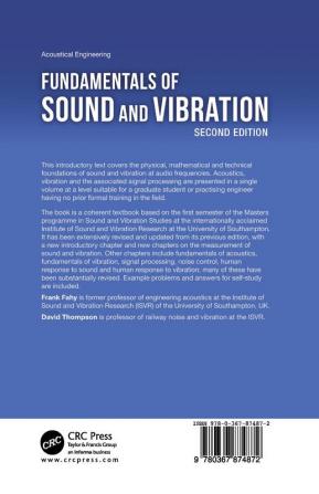 Fundamentals of Sound and Vibration