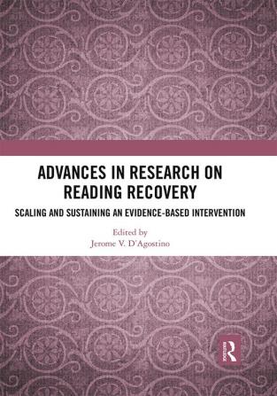 Advances in Research on Reading Recovery