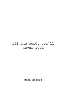 all the words you'll never read