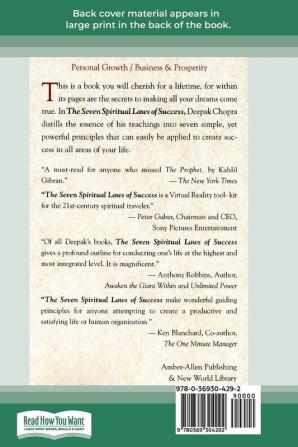 The Seven Spiritual Laws of Success
