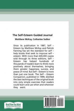 The Self-Esteem Guided Journal (16pt Large Print Edition)