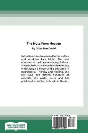 The Note From Heaven: How to Sing Yourself to Higher Consciousness (16pt Large Print Edition)