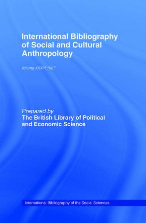 IBSS: Anthropology: 1987 Volume 33