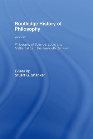 Routledge History of Philosophy Volume IX