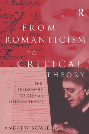 From Romanticism to Critical Theory