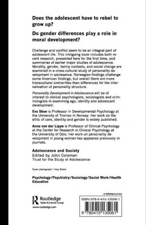 Personality Development In Adolescence