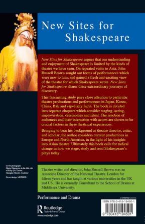 New Sites For Shakespeare