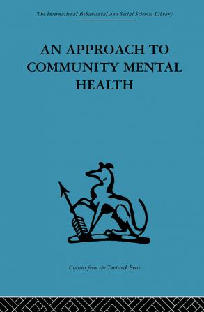 An Approach to Community Mental Health