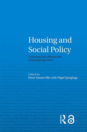 Housing and Social Policy