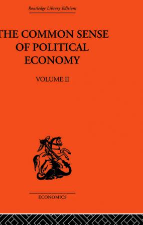 Commonsense of Political Economy