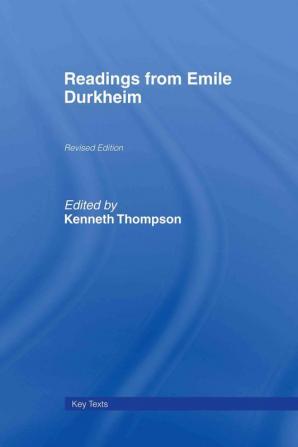 Readings from Emile Durkheim