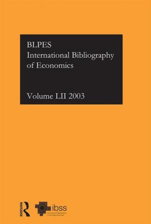 IBSS: Economics: 2003 Vol.52