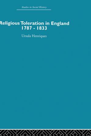 Religious Toleration in England