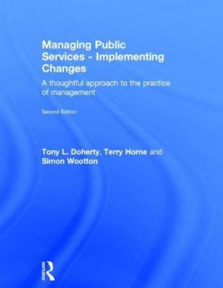 Managing Public Services - Implementing Changes