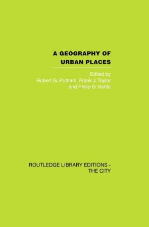 Geography of Urban Places