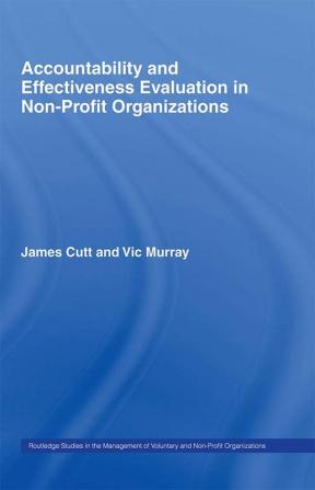 Accountability and Effectiveness Evaluation in Nonprofit Organizations