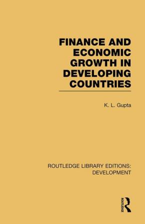 Finance and Economic Growth in Developing Countries