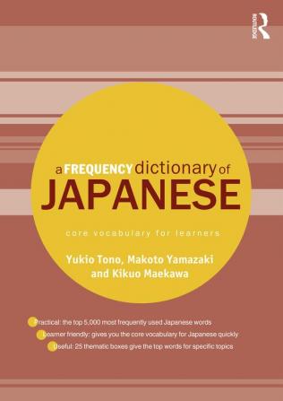 Frequency Dictionary of Japanese