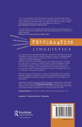 Performative Linguistics