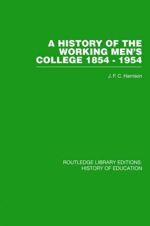 History of the Working Men's College