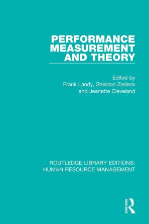 Performance Measurement and Theory