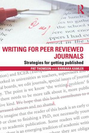 Writing for Peer Reviewed Journals