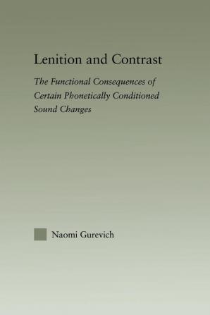 Lenition and Contrast