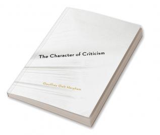 Character of Criticism