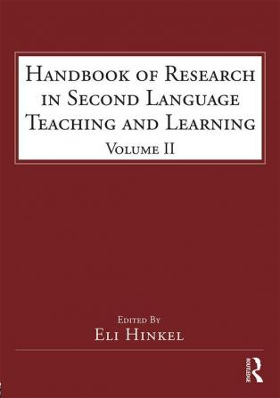 Handbook of Research in Second Language Teaching and Learning