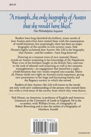 Jane Austen: Her Life: The Definitive Portrait of Jane Austen: Her Life Her Art Her Family Her World