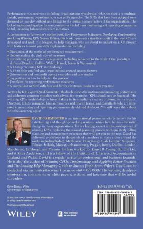 Key Performance Indicators for Government and Non Profit Agencies - Implementing Winning KPIS