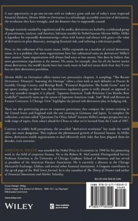Merton Miller on Derivatives (Wiley Investment S)