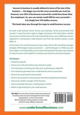 Success Made Small: A Step-by-Step Guide to Small Business Success