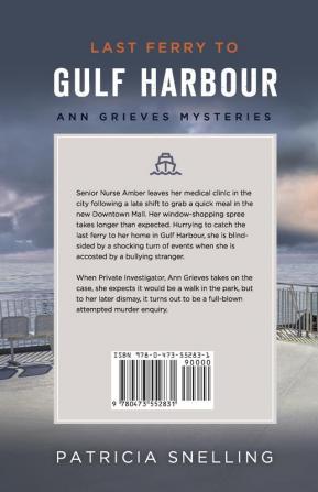 Last Ferry To Gulf Harbour: Ann Grieves Mysteries