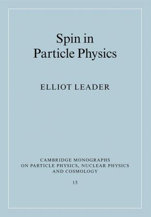 Spin in Particle Physics