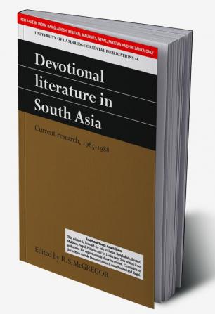 DEVOTIONAL LITERATURE IN SOUTH ASIA (SOUTH ASIA EDITION)