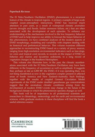 El Nino: Historical and Paleoclimatic Aspects of the Southern Oscillation