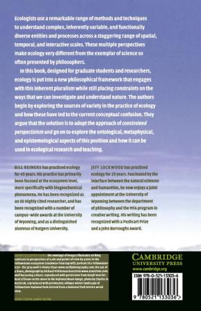 Philosophical Foundations for the Practices of Ecology