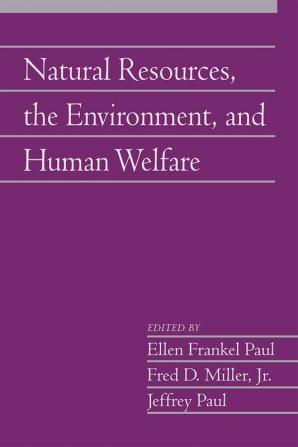 Natural Resources the Environment and Human Welfare