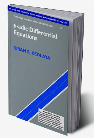 p-adic Differential Equations (South Asia Edition)