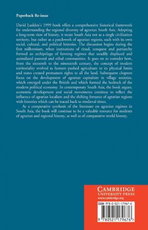 An Agrarian History of South Asia