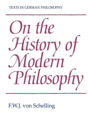On the History of Modern Philosophy