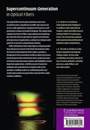 Supercontinuum Generation in Optical Fibers