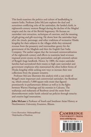 Land and Local Kingship in Eighteenth-Century Bengal: 53 (Cambridge South Asian Studies)