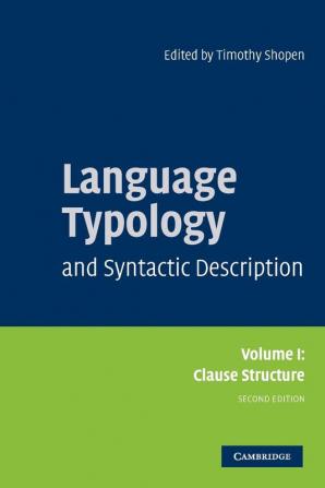 Language Typology and Syntactic Description