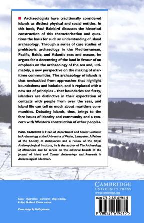 The Archaeology of Islands