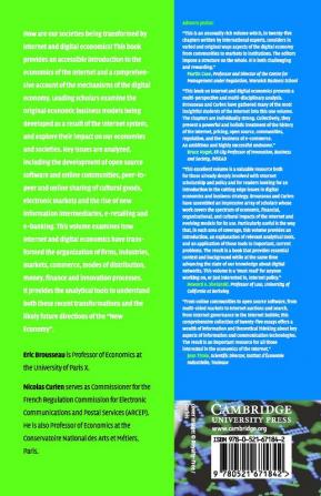 Internet and Digital Economics